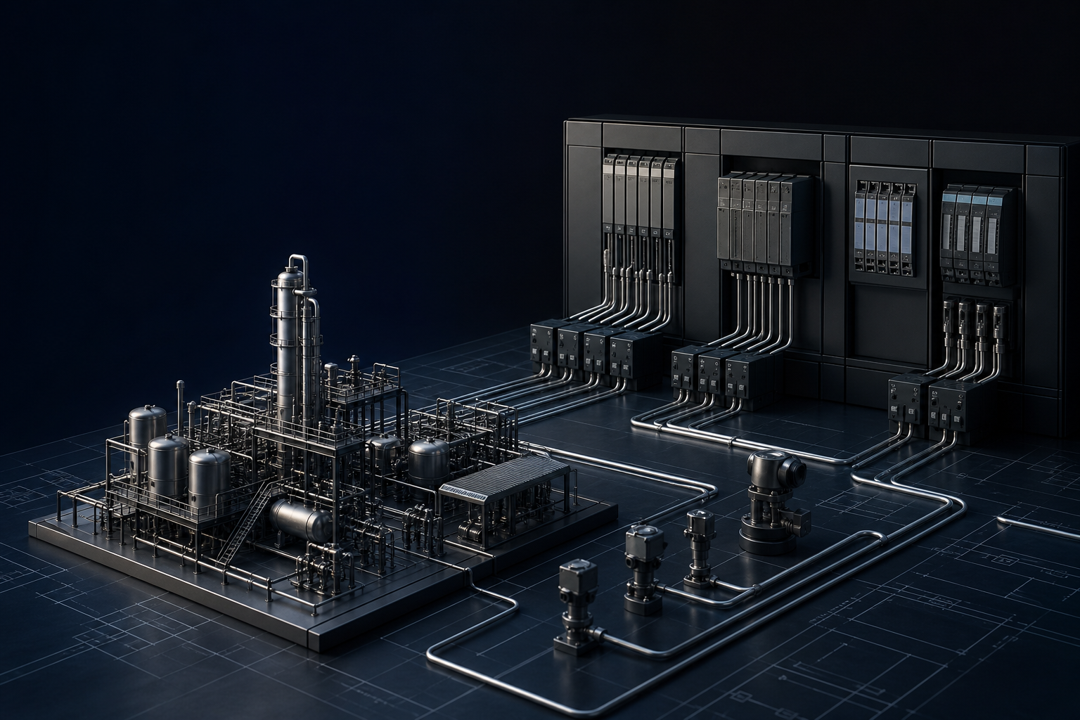Абстрактная модель промышленного объекта и системы SCADA